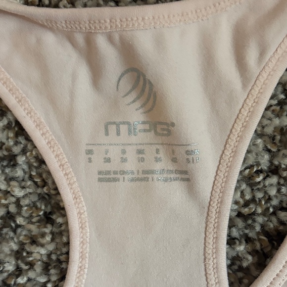 MPG Women's Two-Tone Gray and Pink Tank Top - Picture 5 of 5